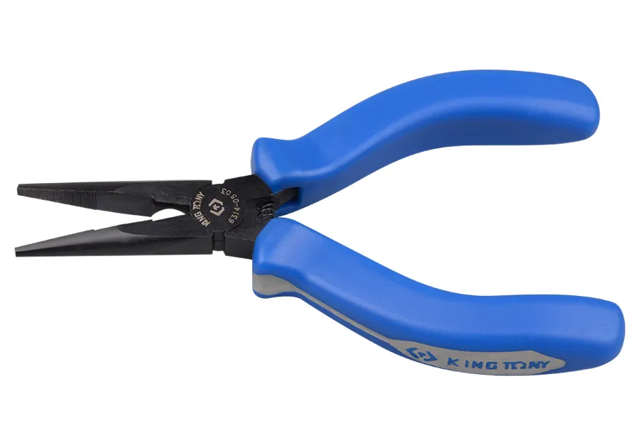 Kìm mũi dài (Long Nose Pliers) KINGTONY 6314-05 chính hãng (Mini type)