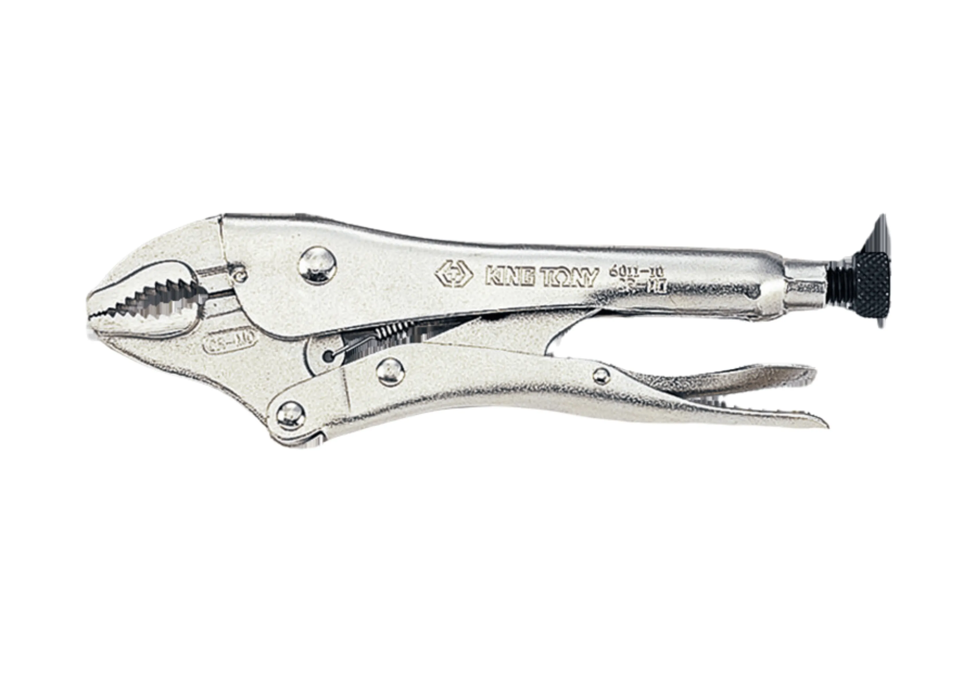 Kìm chết (Lock Grip Pliers) KINGTONY 6011-07N chính hãng (Nickel plated)