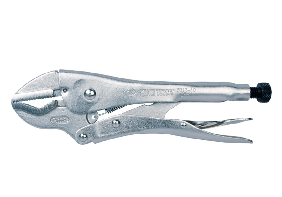 Kìm chết (Lock Grip Pliers) KINGTONY 6012-10N chính hãng (Nickel plated)