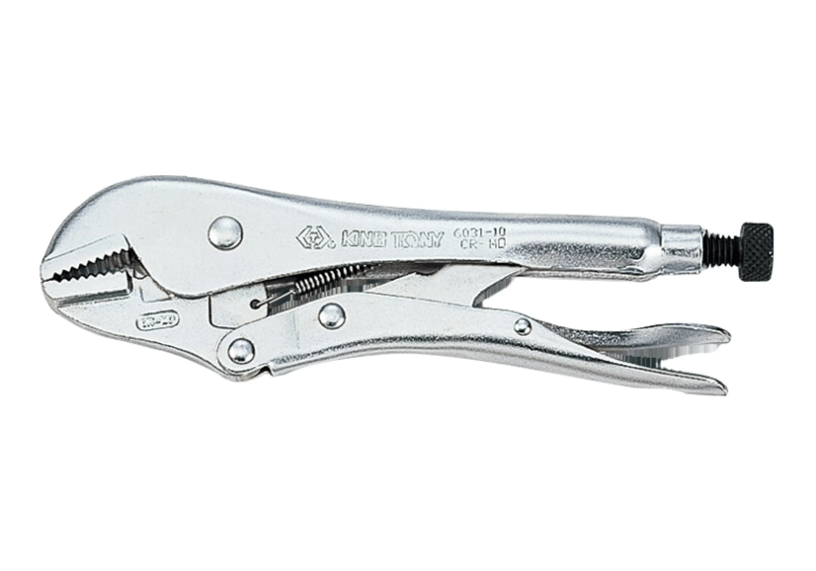 Kìm chết (Lock Grip Pliers) KINGTONY 6031-10R chính hãng (Chrome plated)