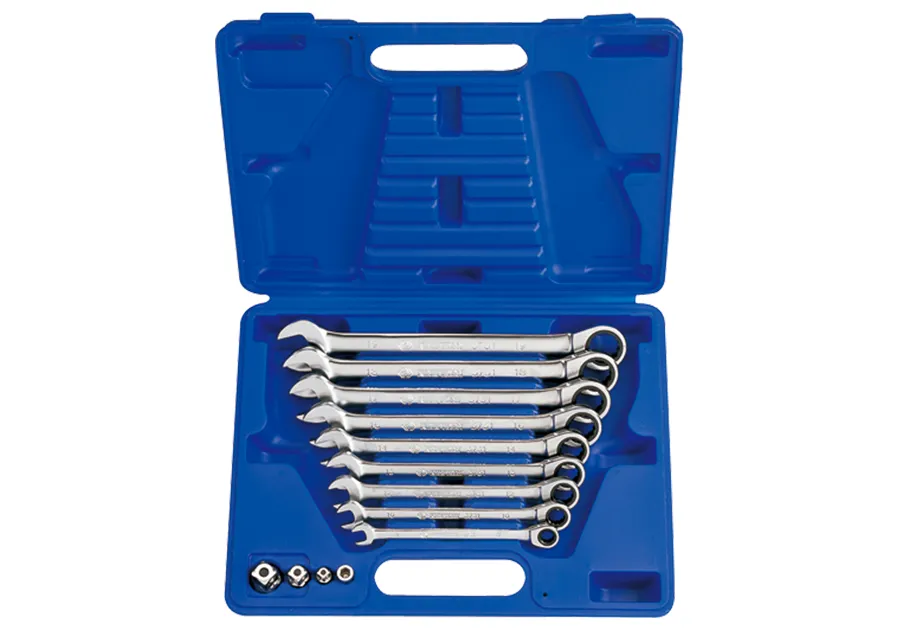 Bộ cờ lê vòng miệng tự động (Speed Wrench Set) 13113MR KINGTONY 13 chi tiết chính hãng 